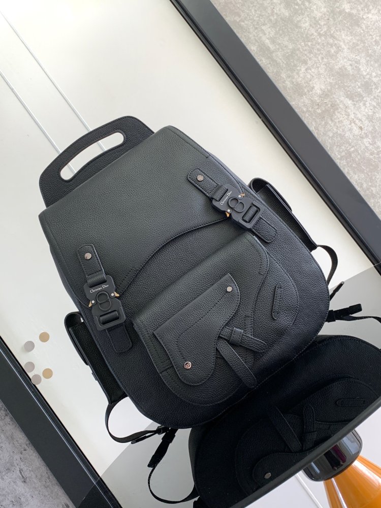 Dior man's Black backpacks