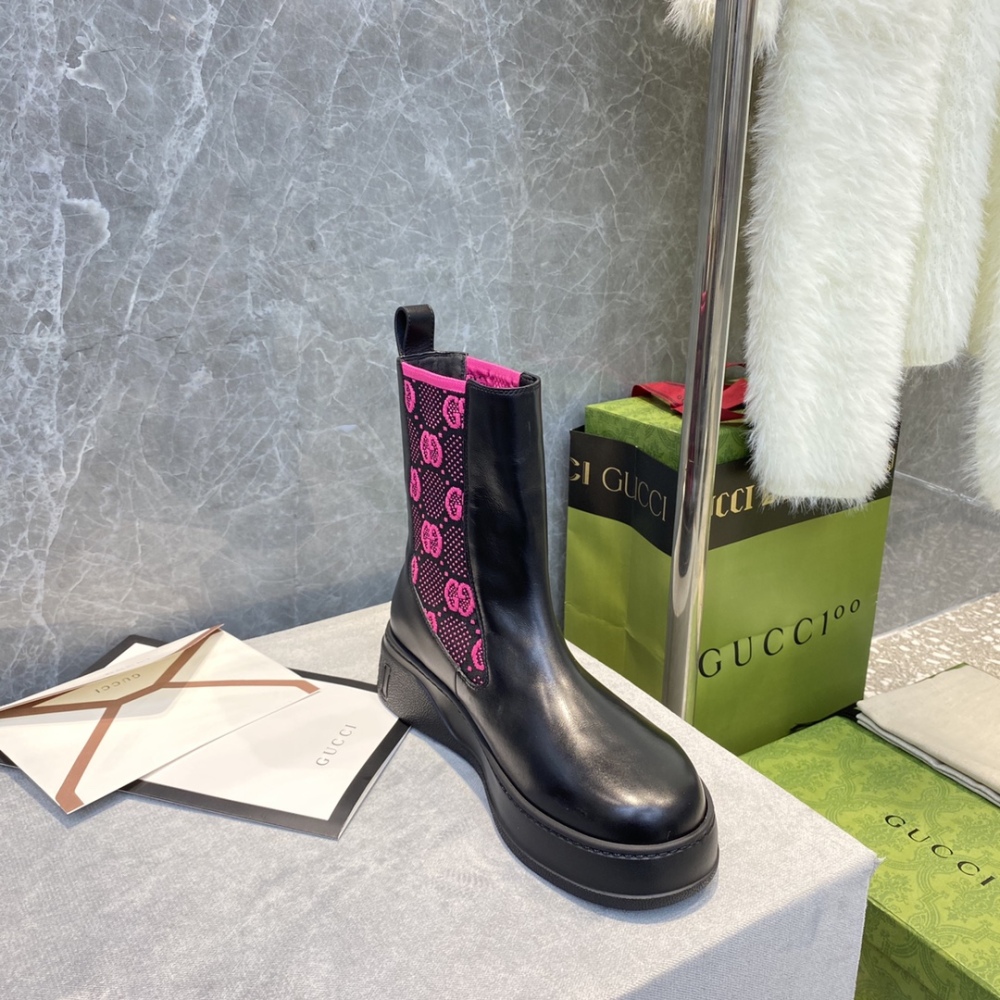 Gucci booties  gucci乐福靴