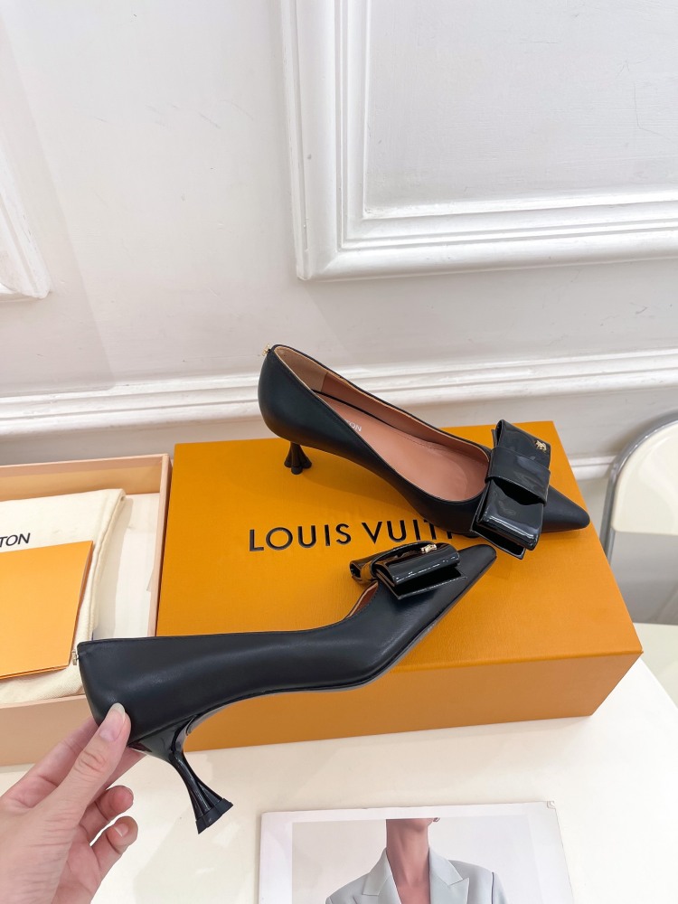 LV high heels LV  lv蝴蝶结款