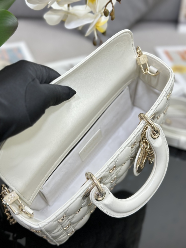 Dior Handmade bag Lady Joy  size 26 x 13.5 x 5