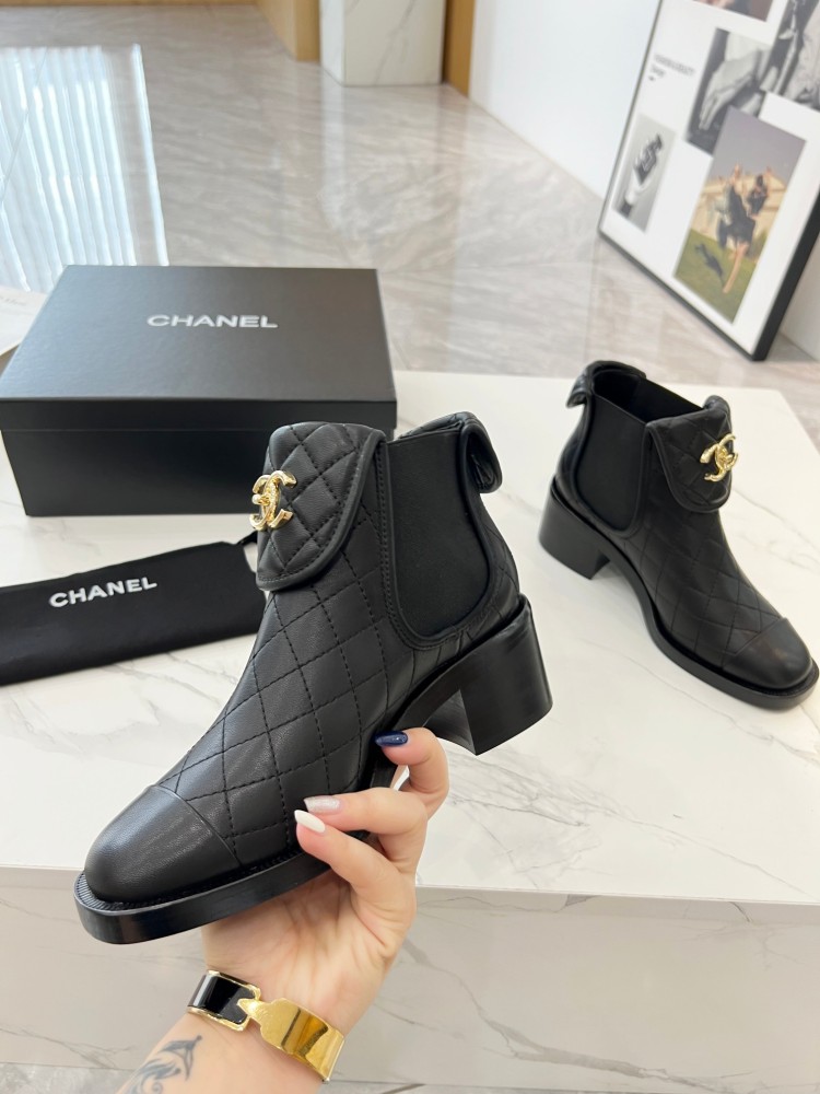 chanel CHANEL  小香短靴