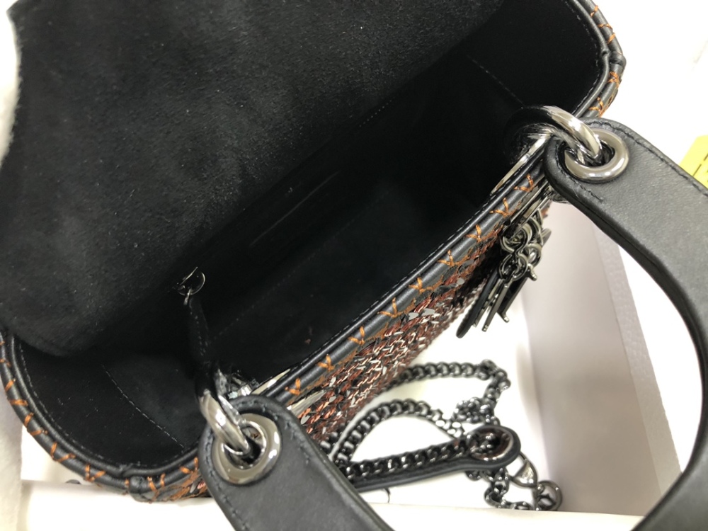 Dior Handmade bag Lady Dior Dior  size 17 x 15 x 7