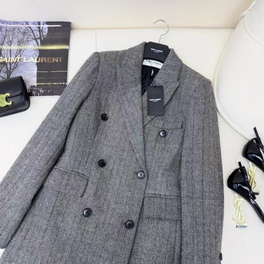 Business Suit coat AAA top  YSL圣罗兰西装 外套  原单狠货