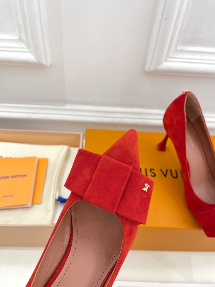 LV high heels LV  lv蝴蝶结款
