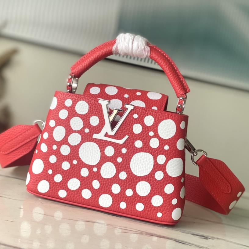 LV YK Capucines Taurillon Size
