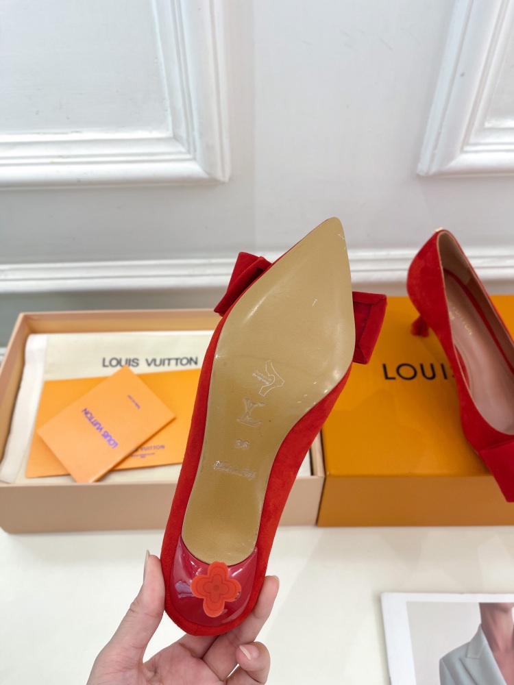 LV high heels LV  lv蝴蝶结款