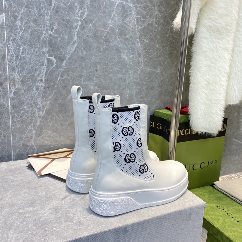 Gucci booties  gucci乐福靴