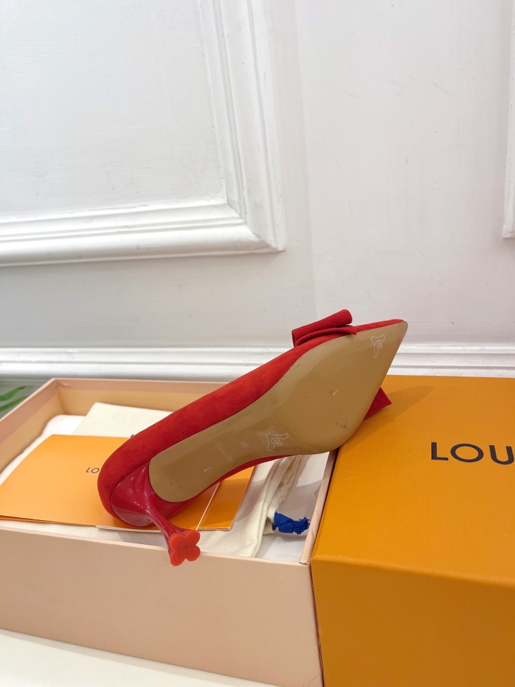 LV high heels LV  lv蝴蝶结款