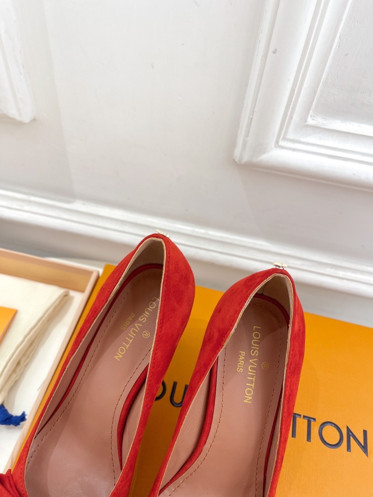 LV high heels LV  lv蝴蝶结款