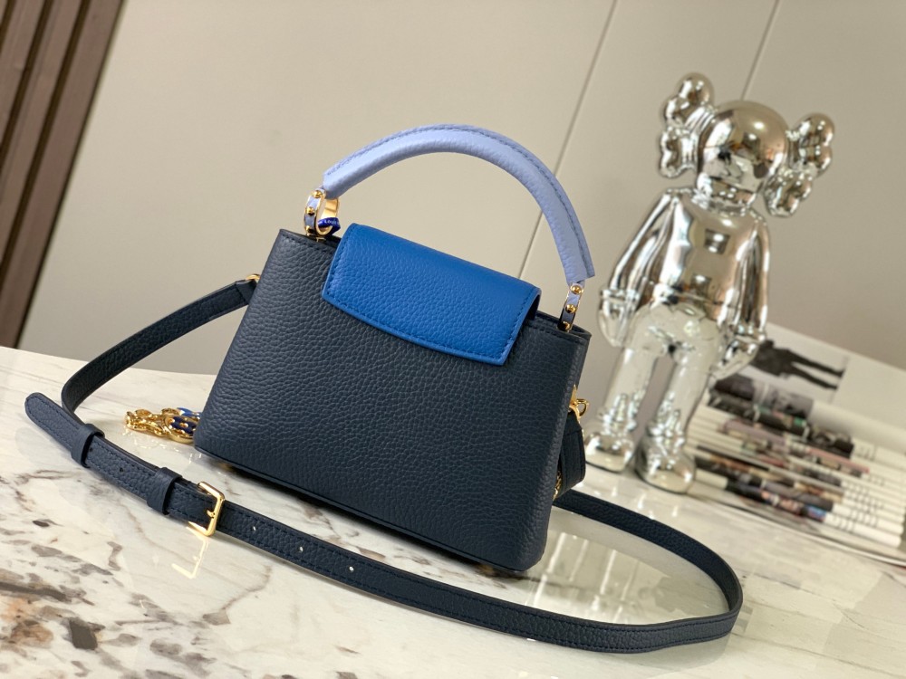 LV Capucines Mini M20845 Navy blue