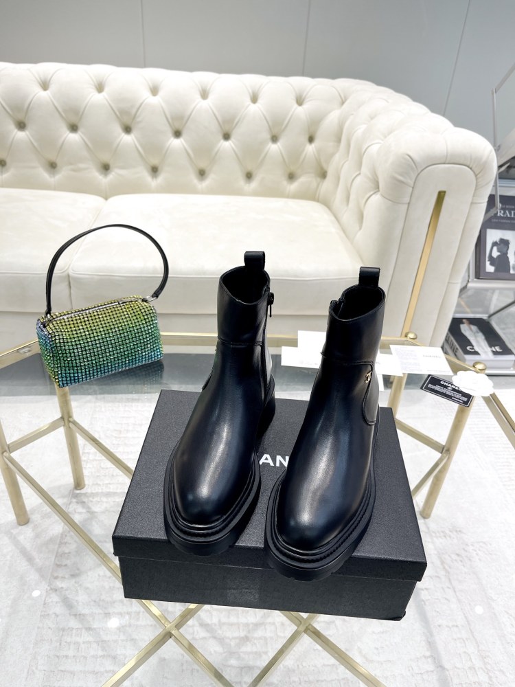 chanel booties