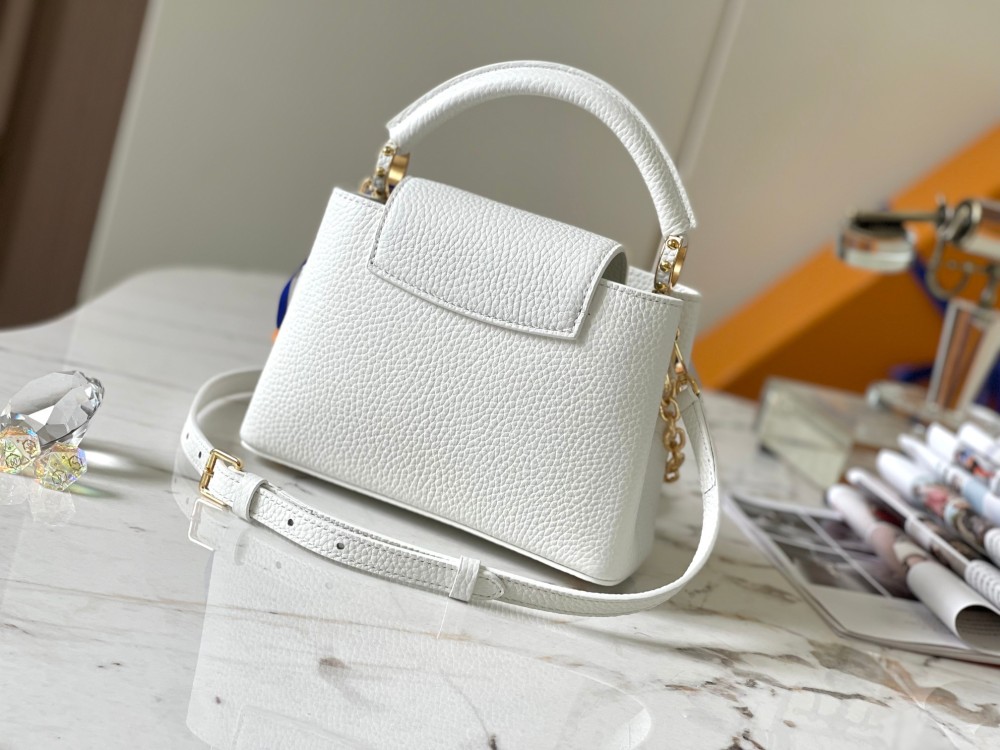 LV Capucines Mini M20845 white
