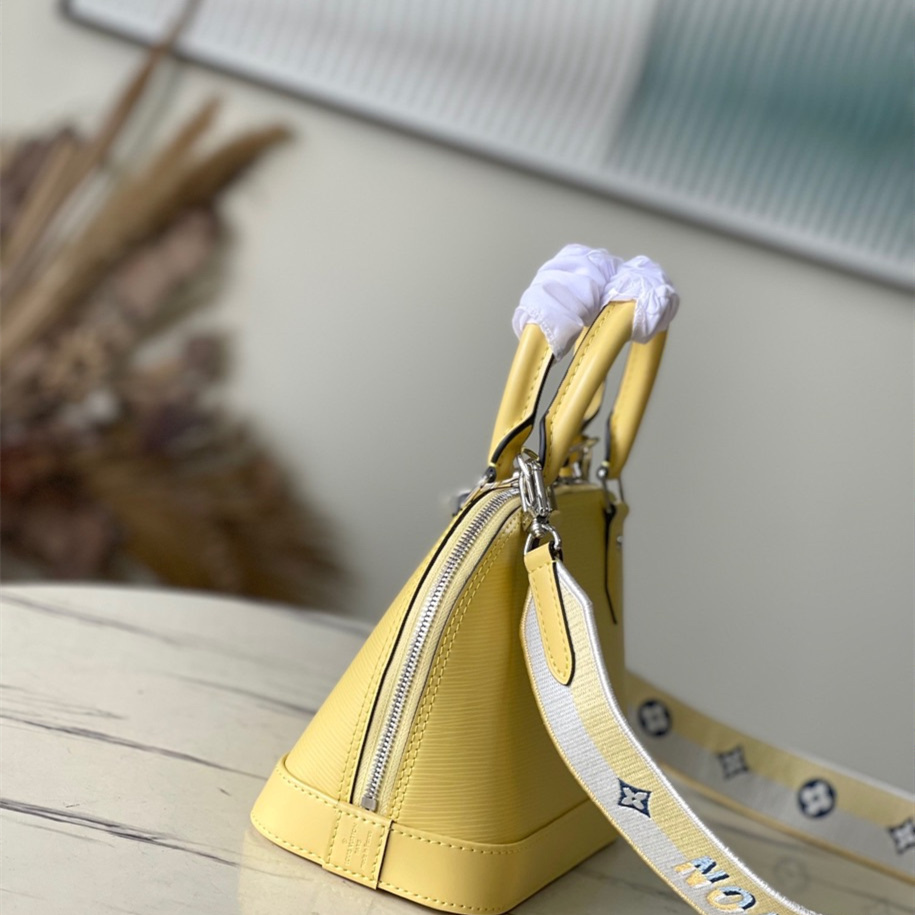 Louis Vuitton Alma BB yellow M22213