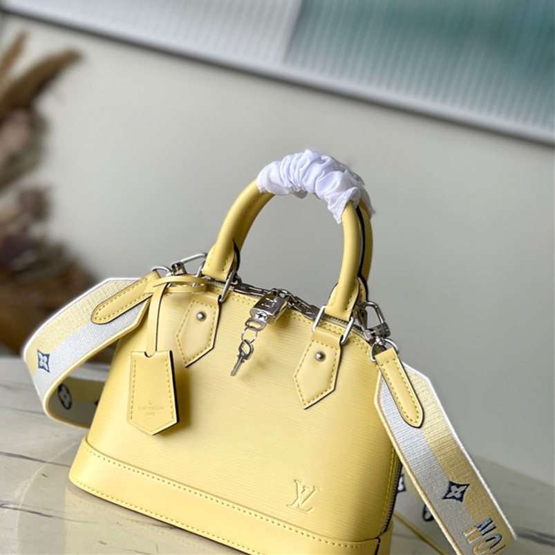 Louis Vuitton Alma BB yellow M22213