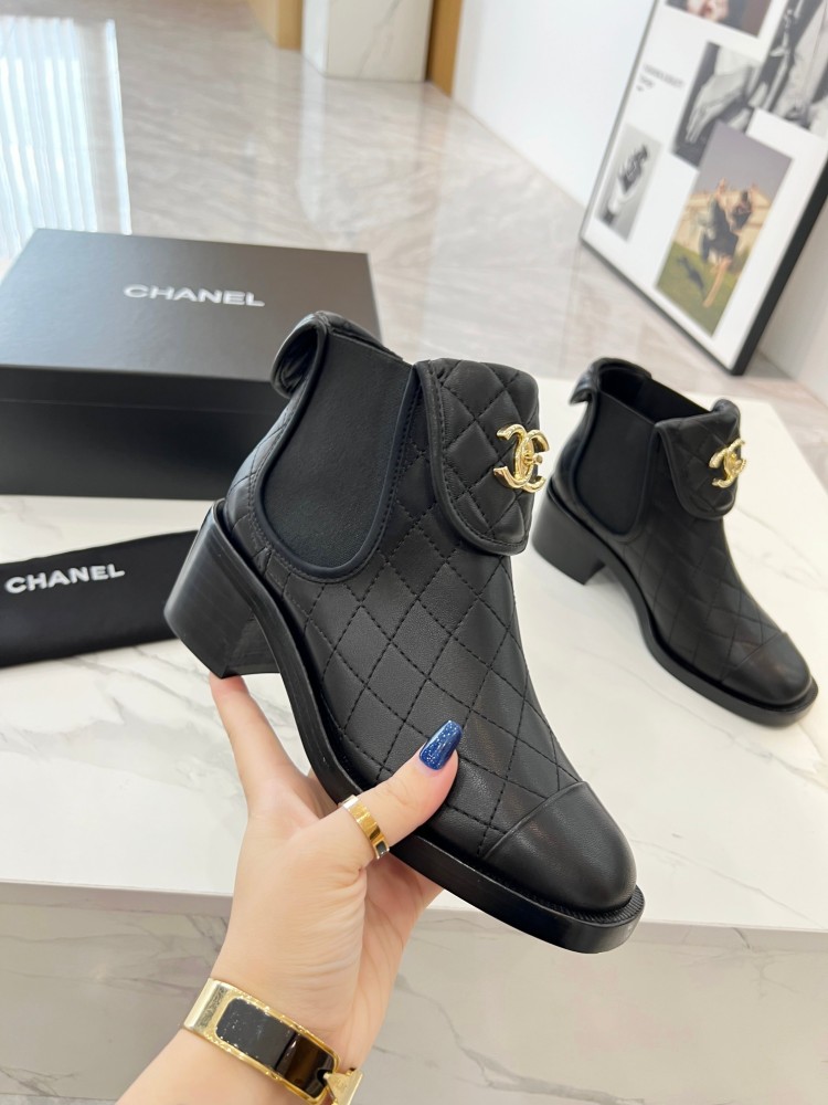 chanel booties
