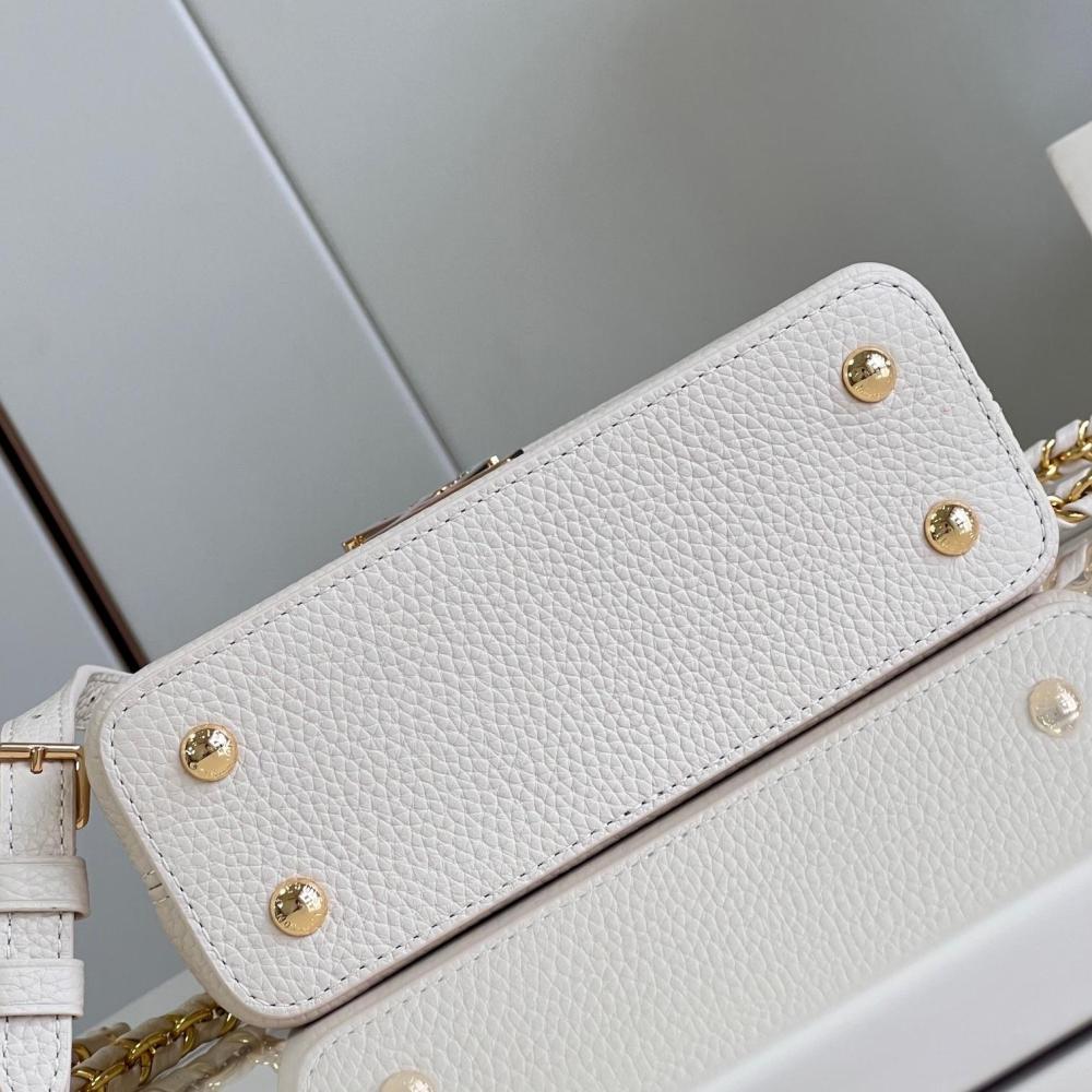Capucines LV Milky Way Taurillon  size 27 x 18 x 9