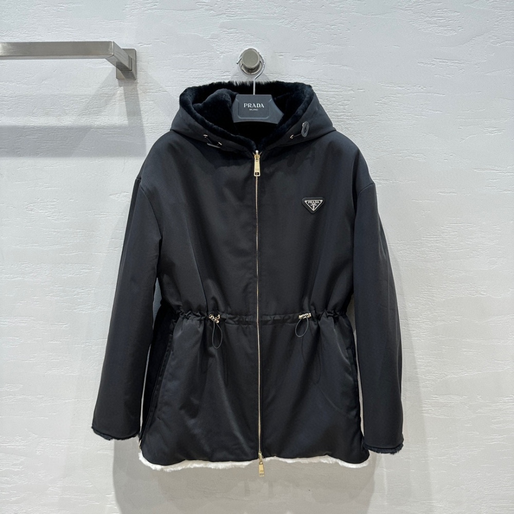 coat AAA top  leather clothing Prada普拉达 外套 原单狠货 皮衣