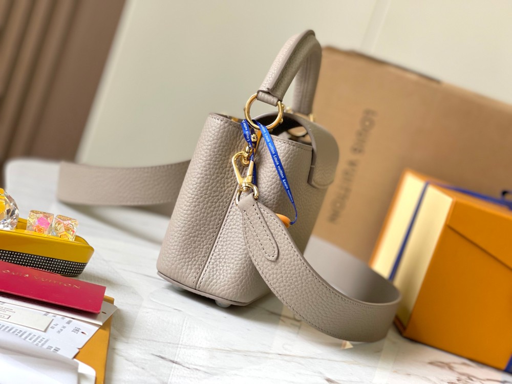 LV Capucines Mini M59433 grey