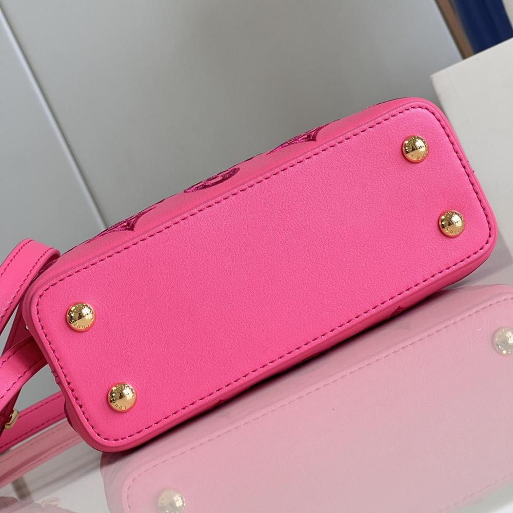 Capucines BB Nicolas LV Broderie Anglaise Monogram LV size 27x18x9