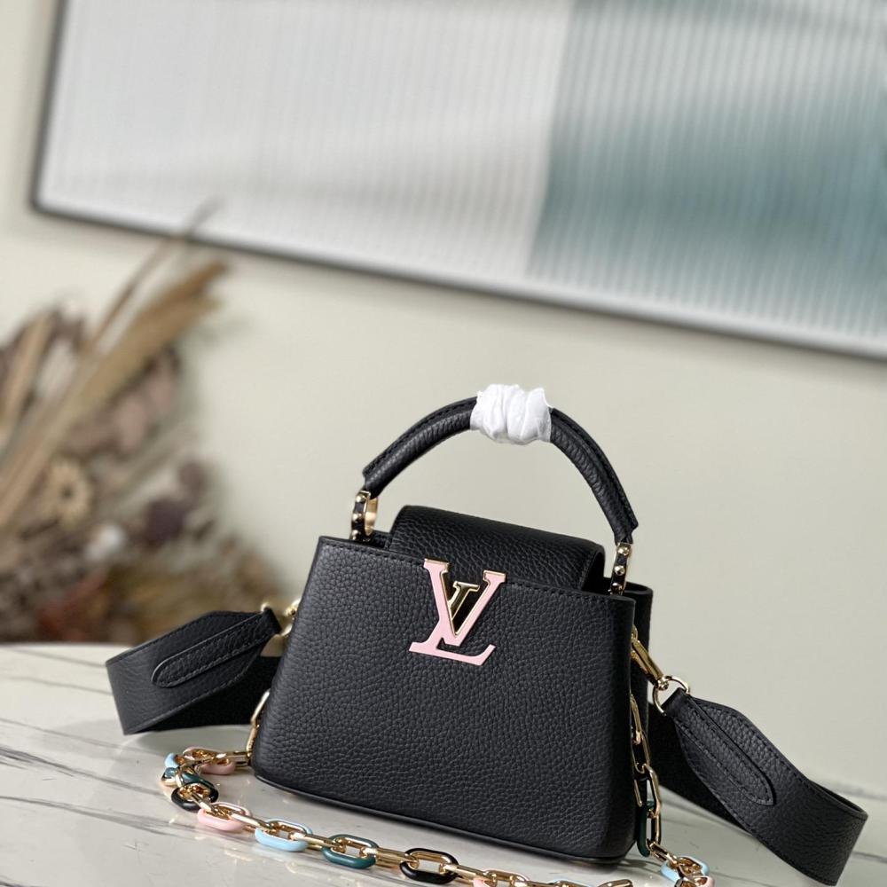 LV  CAPUCINES mini M21641 black