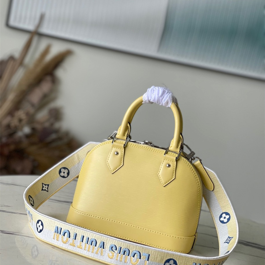 Louis Vuitton Alma BB yellow M22213