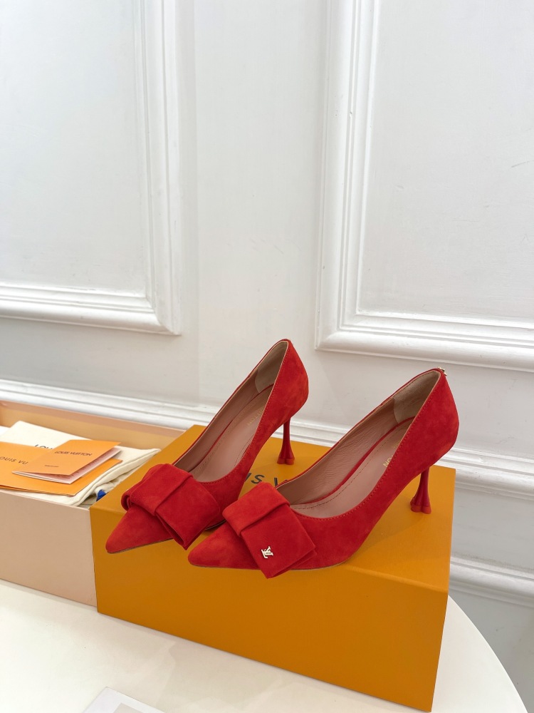 LV high heels LV  lv蝴蝶结款