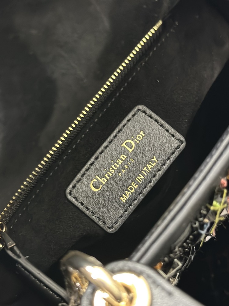 Dior Handmade bag Lady Dior Dior  size 17 x 15 x 7