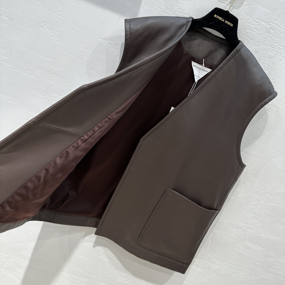 Vest AAA top  leather clothing BOTTEGA VENETA 葆蝶家 马甲 原单狠货 皮衣
