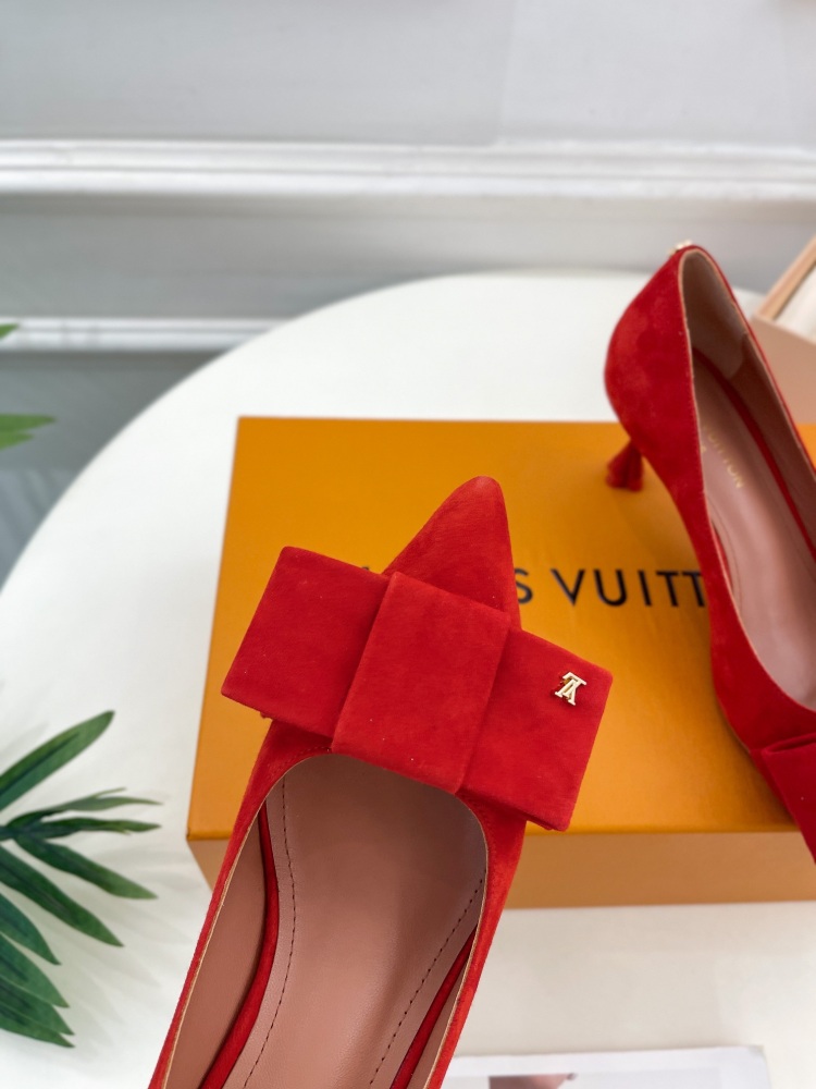 LV high heels LV  lv蝴蝶结款