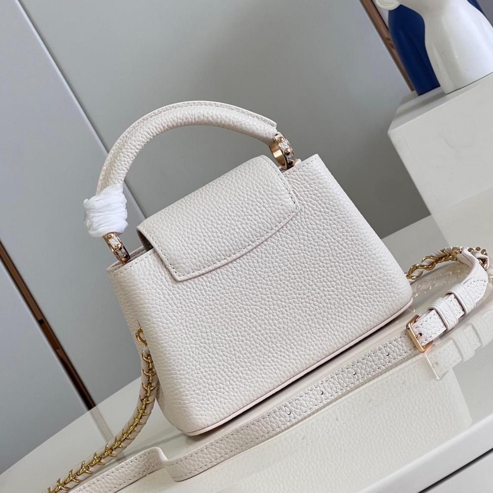 Capucines LV Milky Way Taurillon  size 27 x 18 x 9