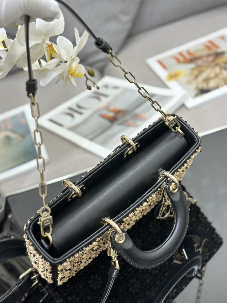 Dior Handmade bag Lady Joy Dior  size 26 x 13.5 x 5