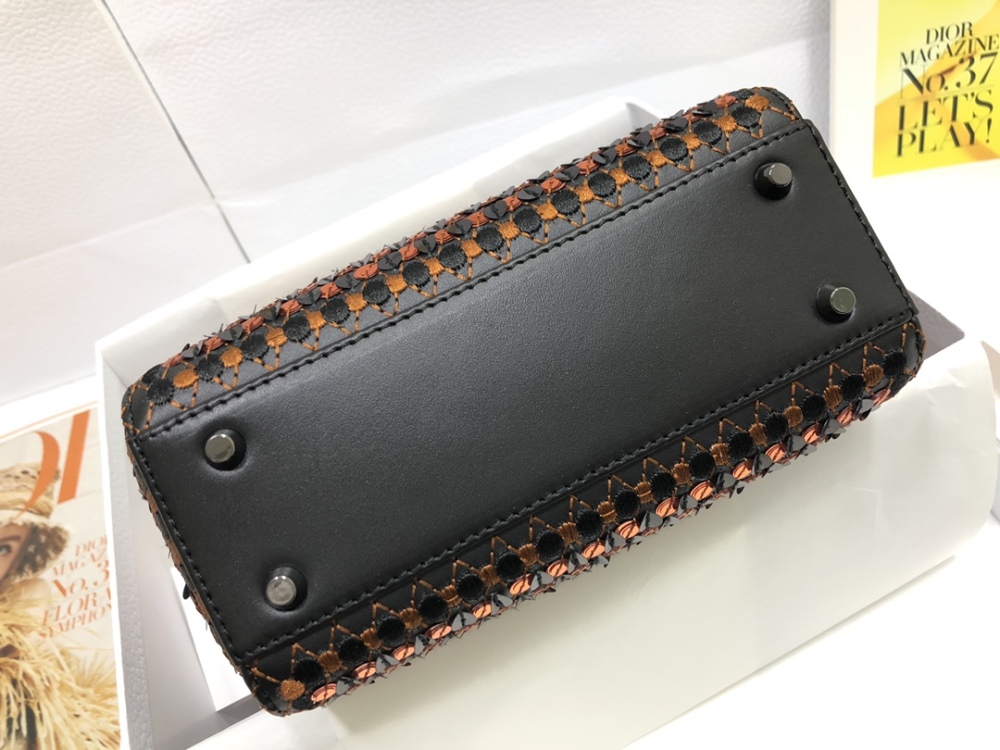 Dior Handmade bag Lady Dior Dior  size 17 x 15 x 7