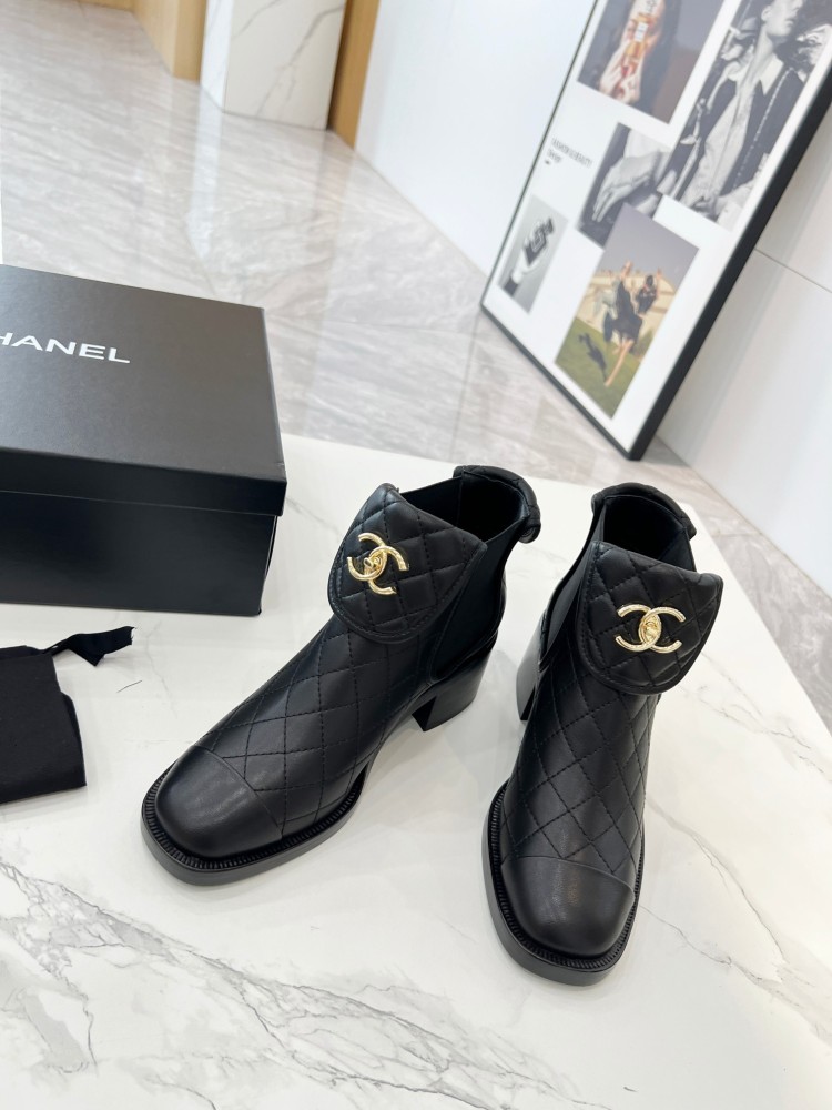 chanel CHANEL  小香短靴