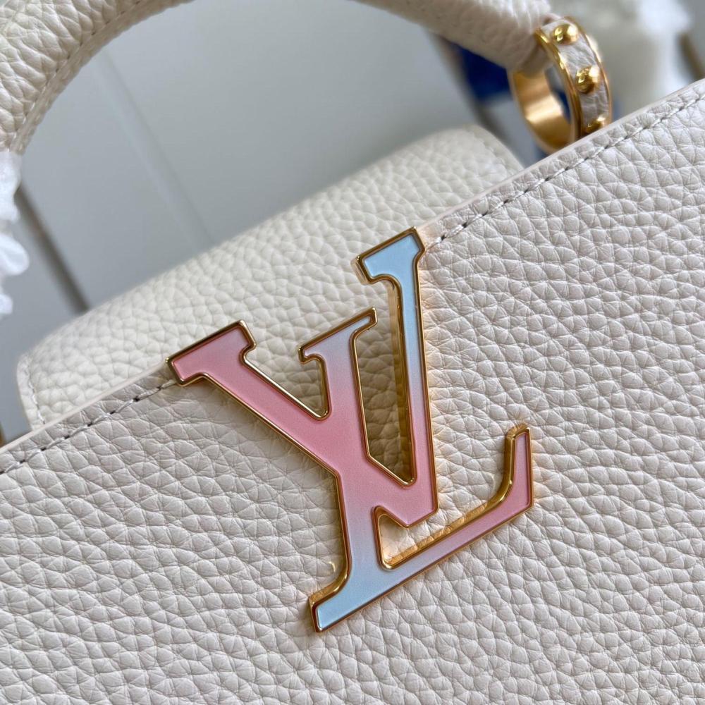 LV CAPUCINES mini M48865 white