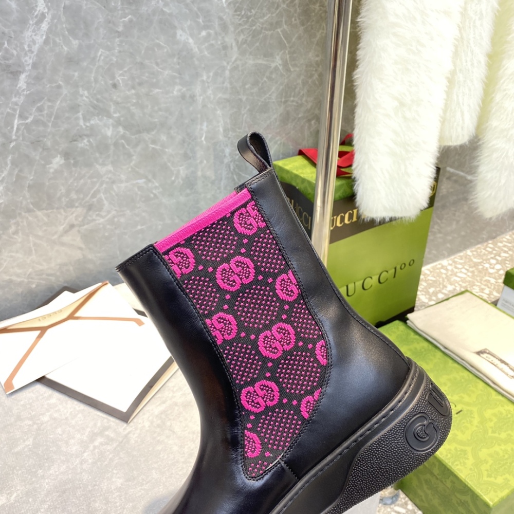 Gucci booties  gucci乐福靴