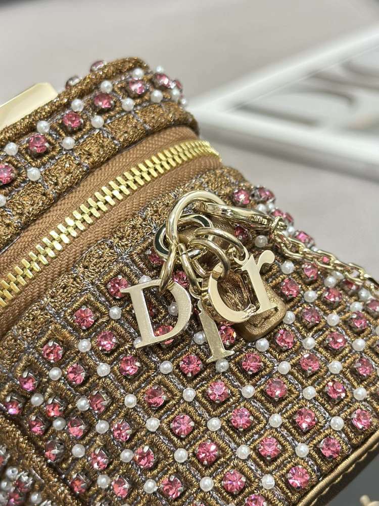 Dior Handmade bag Dior Vanity  size 11 x 10 x 7