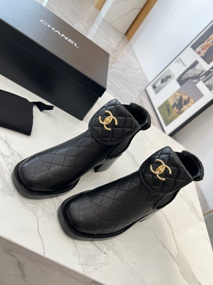 chanel CHANEL  小香短靴