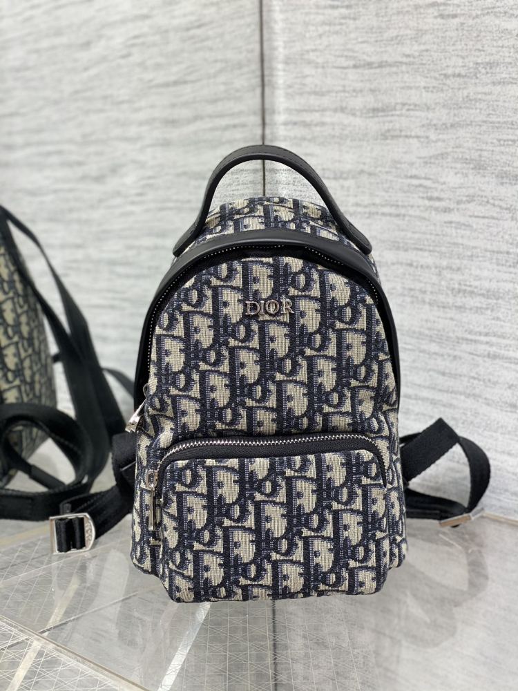 Dior man's Oblique backpacks