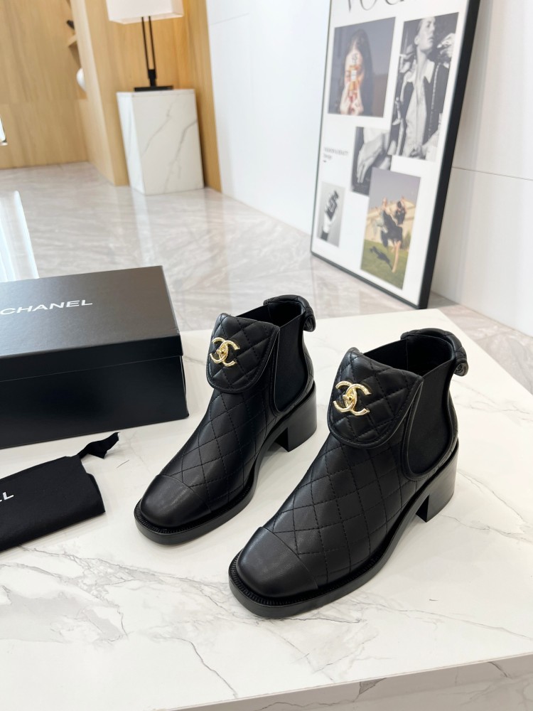 chanel CHANEL  小香短靴