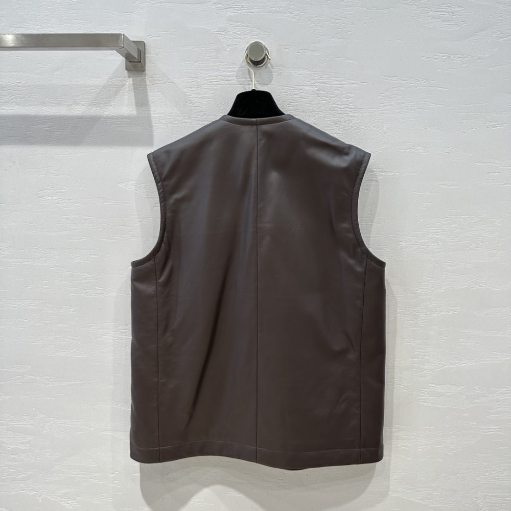 Vest AAA top  leather clothing BOTTEGA VENETA 葆蝶家 马甲 原单狠货 皮衣