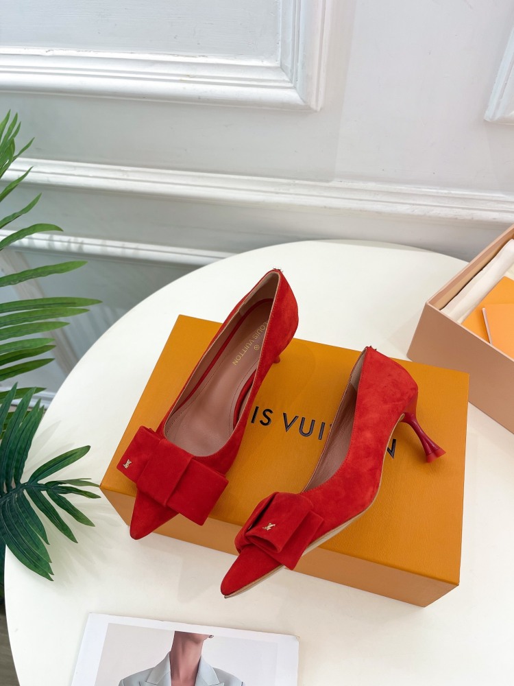LV high heels LV  lv蝴蝶结款