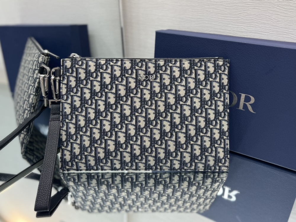 Dior man's Oblique clutches