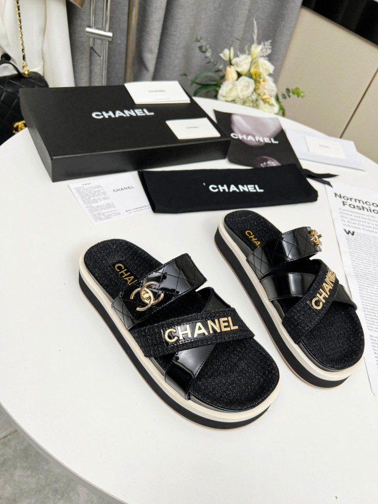 chanel  香奈儿拖鞋