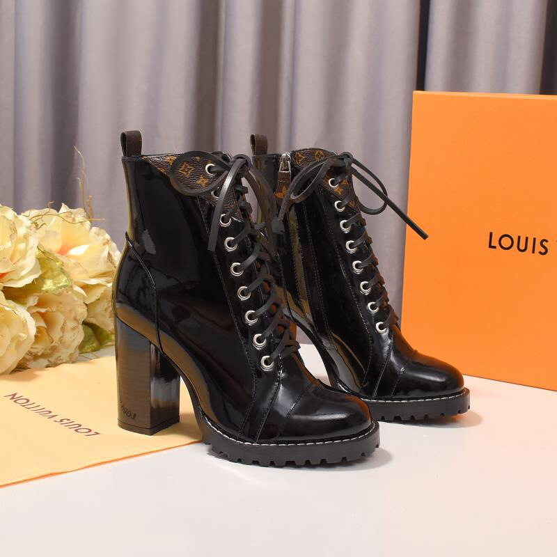LV Martin boots uis Vu  lv粗跟靴