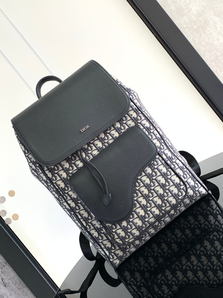Dior man's Oblique backpacks