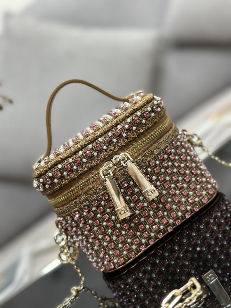 Dior Handmade bag Dior Vanity  size 11 x 10 x 7