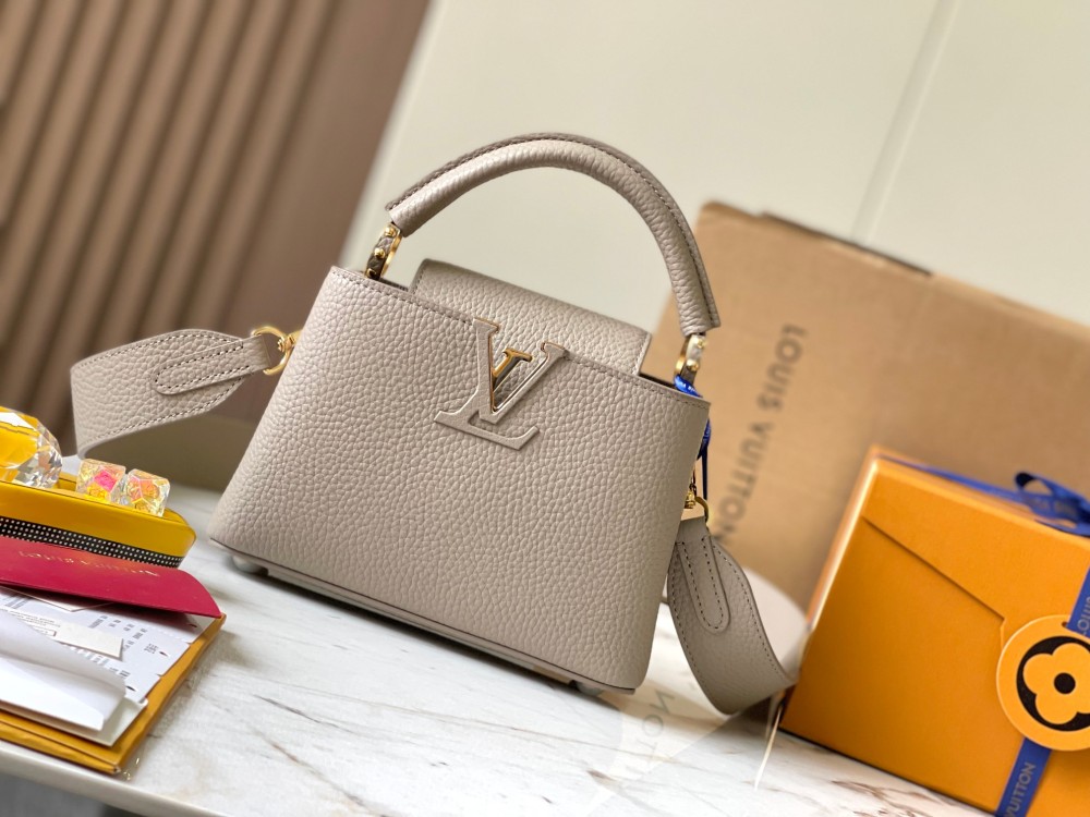 LV Capucines Mini M59433 grey