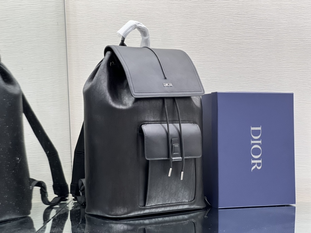 Dior man's Black backpacks