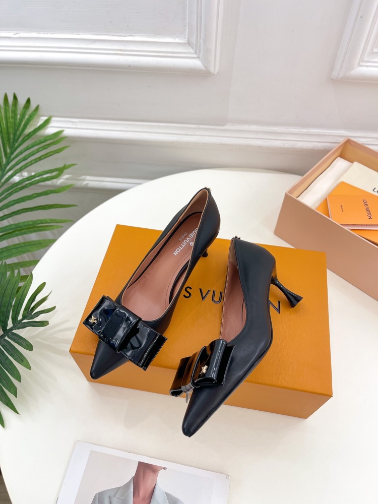 LV high heels LV  lv蝴蝶结款