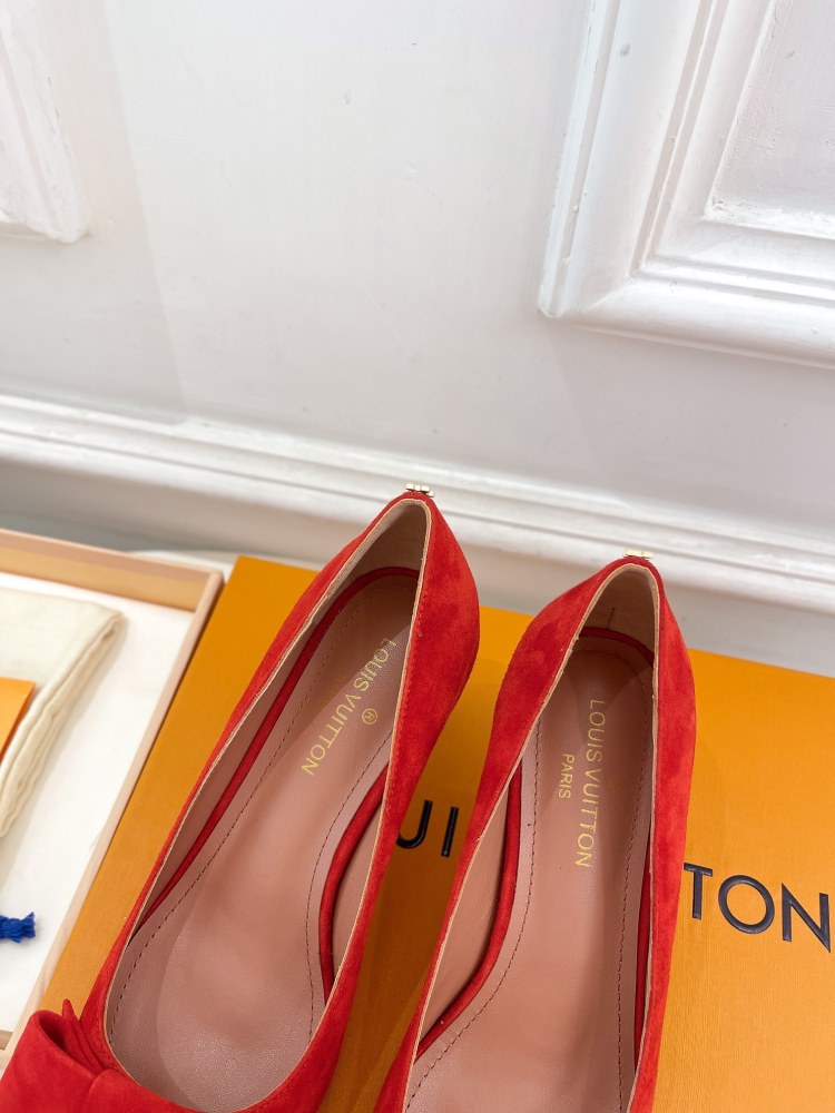LV high heels LV  lv蝴蝶结款
